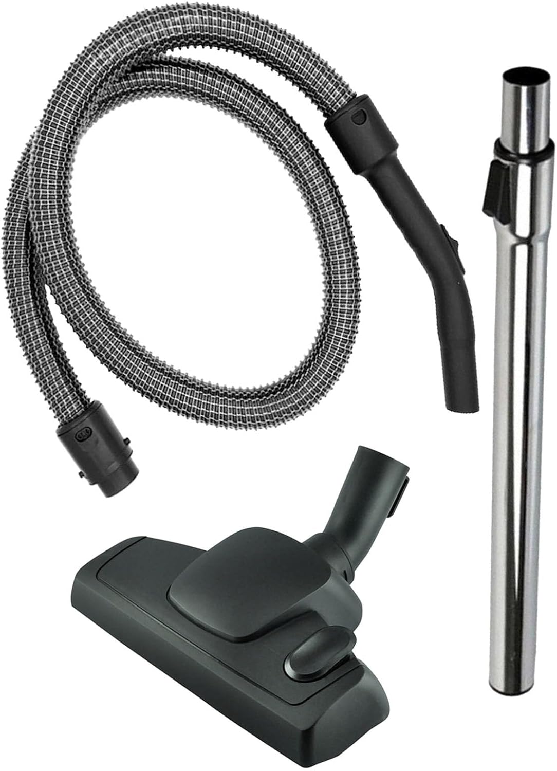 UW3751 Compact Power Cyclonic Uyumlu Çelik Telli Süpürge Hortum Seti 3'lü