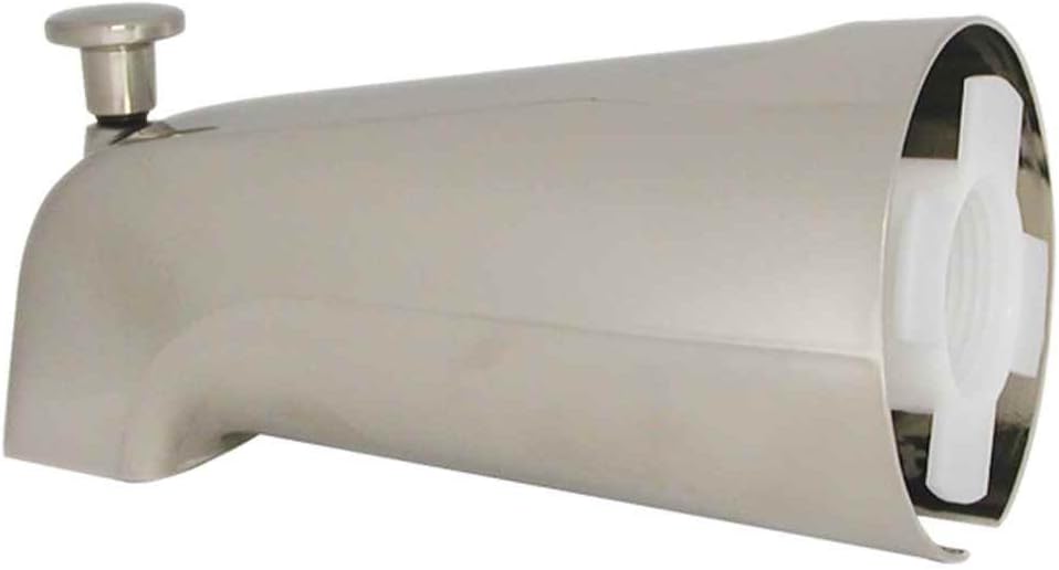 Alternative view of Tub Spout With Diverter,, Brushed Nickel -89249