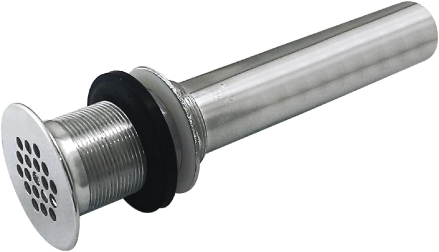 Pirinç KB4001 Musluk 19 Delikli Izgara Tahliyesi, Tekne Lavabo için, Krom