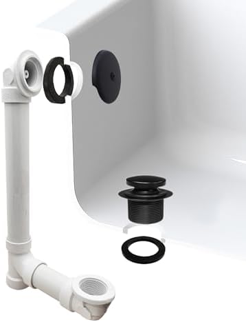 Westbrass D49321 – 62 PVC tek delikli dirsekli banyo atığı
