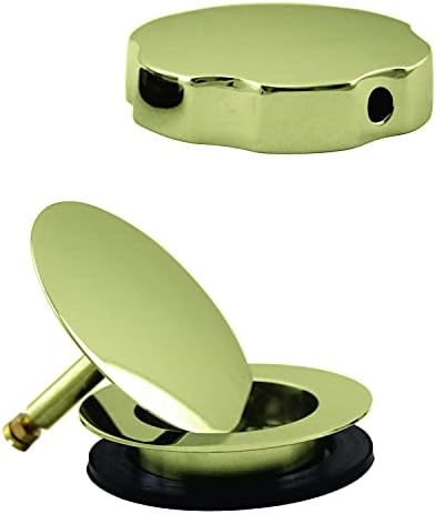 Westbrass Kablo Sürücü Banyo Atıkları, Parlak Pirinç, D50TE-01 için Avrupa Stili