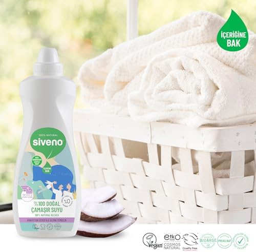 Siveno%100 Doğal Çamaşır Suyu Bitkisel Lavanta Çay Ağacı Tüm Yüzey Ve Kumaşlarda 700 ml
