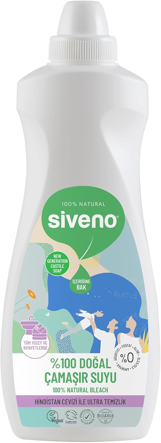 Alternative view of Siveno%100 Doğal Çamaşır Suyu Bitkisel Lavanta Çay Ağacı Tüm Yüzey Ve Kumaşlarda 700 ml