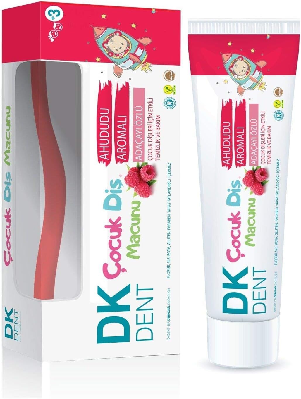 Alternative view of DK DENT DİŞ MACUNU 50ML ÇOCUK AHUDUDU+FIRÇA