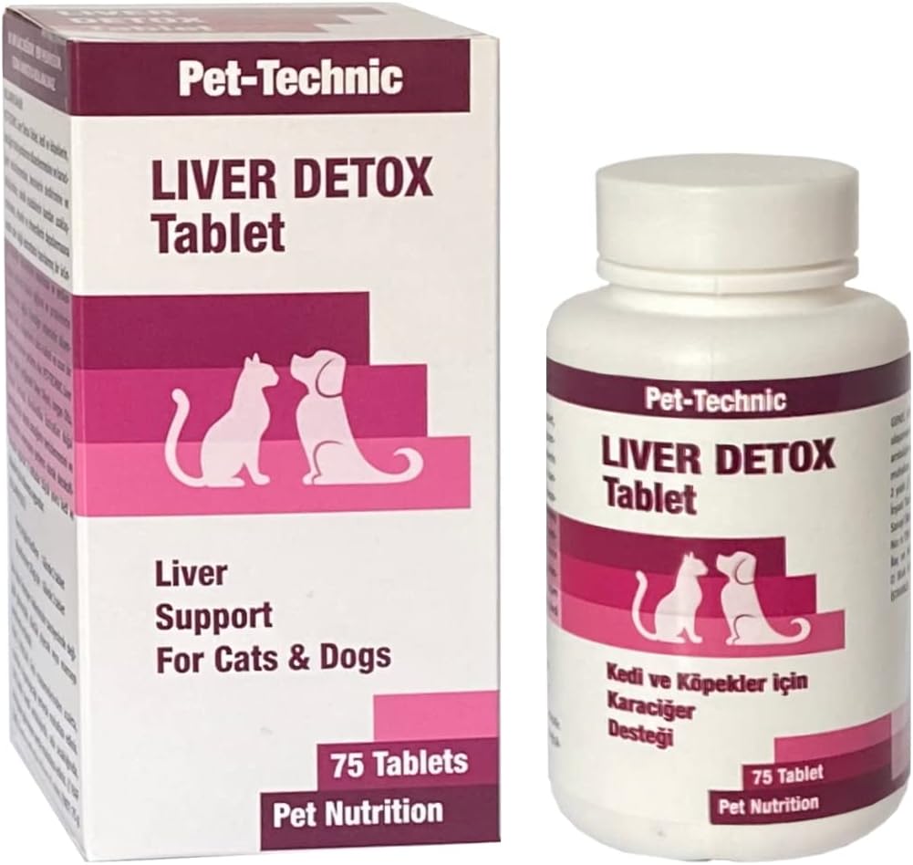 Alternative view of LIVER DETOX Tablet – Kedi ve Köpekler İçin Karaciğer Destekleyici Bitkisel Takviye – 75 Tablet