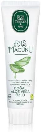 Doğal Aloe Özlü Diş Macunu 90 ml - Yeni