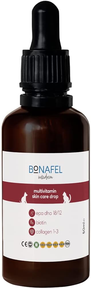 Nutriderm Kedi ve Köpekler İçin Balık Yağı Bazlı Deri ve Tüy Sağlığı Damlası 50 ml