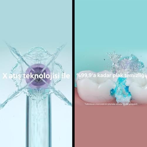 Sonicare Power Flosser 3000 Kablosuz Ağız Duşu, Hızlı ve Etkili Diş Arası Temizliği, Quad Stream Teknolojisi, Yedek Başlıklı, Beyaz, HX3826/31