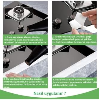 Alternative view of Banyo Küvet Mutfak Lavabo Beyaz Su Sızdırmaz Bant Su Geçirmez Bant 3.2 M