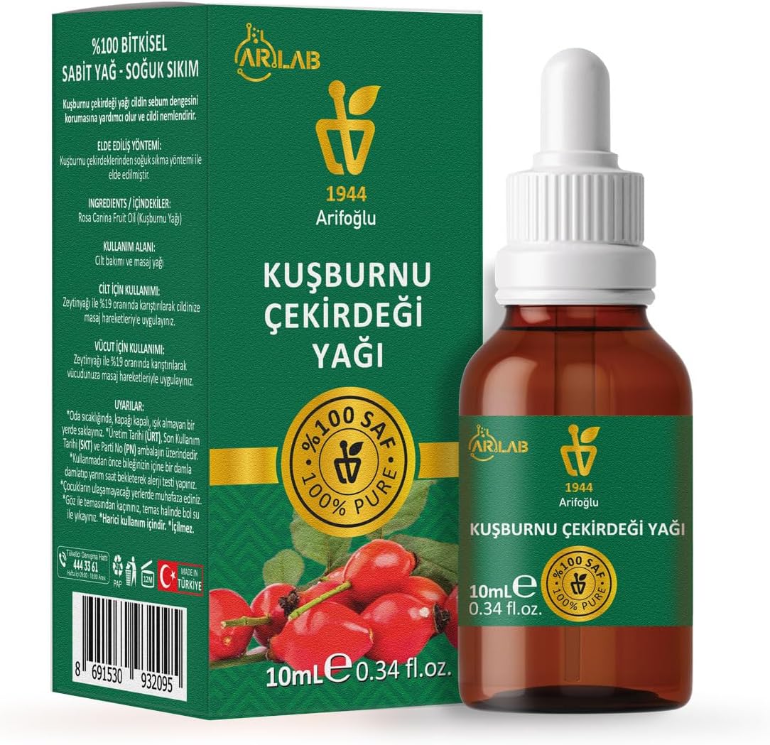 Alternative view of Kuşburnu Çekirdeği Yağı 10ml%100 Saf Yağ ARLAB Pure Rosehip Oil 10ml