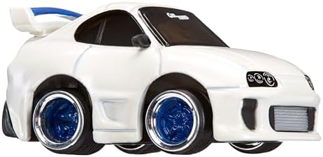 MGAE CarTuned JDM Seri 2 1993 Supra A90 Diecast Arabası, Beyaz, Metal Gövde