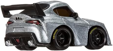 MGAE CarTuned JDM Seri 2 2022 GR Supra, Gri, Metal Gövde, Biriktirilebilir Oyuncak Araba