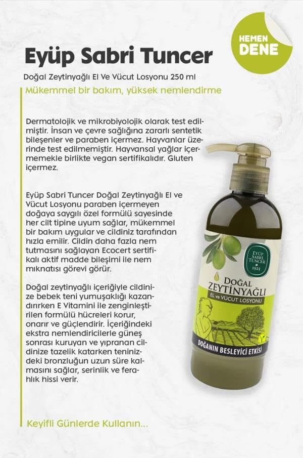 Alternative view of Okyanus ve Kiraz Çiçeği 150'li, Mandalina 50'li Mendil Seti Zeytinyağlı Losyon 280 ml ve Rosie