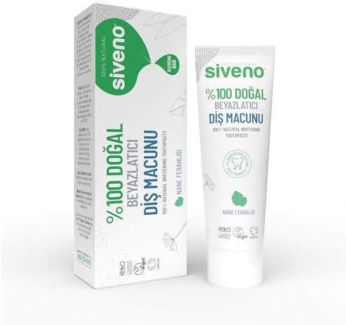 Alternative view of Siveno%100 Doğal Diş Macunu Beyazlatıcı Nane Ferahlığı Florürsüz 65 Gr