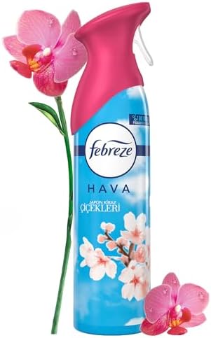 Alternative view of Febreze Hava Ferahlatıcı Sprey Oda Kokusu Kiraz Çiçekleri 185 ml 3lü paket