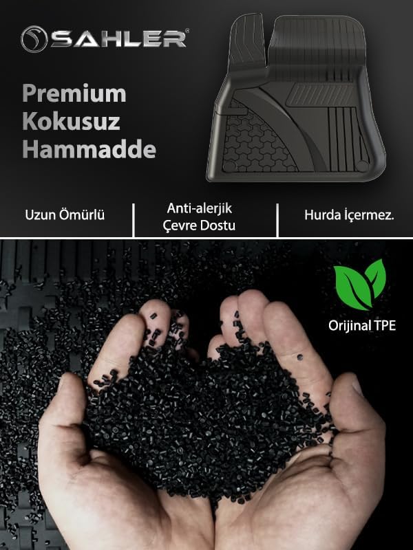 Alternative view of Sahler Model Y Juniper 2025+ ile Uyumlu 4.5D PRO Premium Oto Havuzlu Paspas