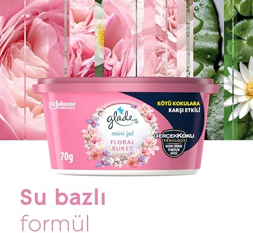 Alternative view of Glade Mini Jel Floral Buket 70 g 2li paket