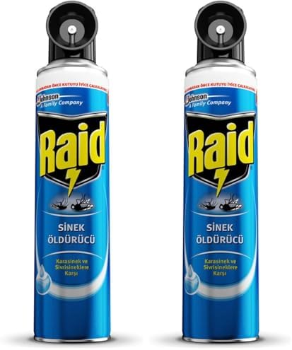 Raid Karasinek ve Sivrisineklere Karşı Sinek Öldürücü (1 x 300 ml) 2li paket