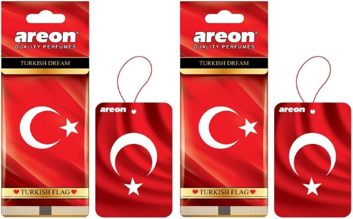 areon Asma Kağıt Koku Turkish 2li paket