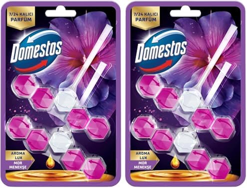 Domestos Tuvalet Bloğu Aroma Lux Hibiskus & Kırmızı Meyveler 100 g (2 paketi)