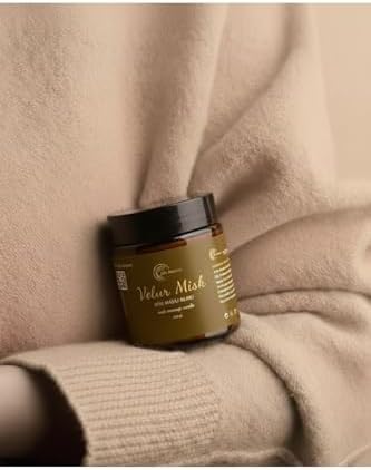 Aromaterapi Misk Kokulu Masaj Mumu 100 ml Doğal Bitkisel Yağlı, Nemlendirici Etkili Mum