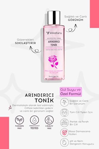 Gül Suyu Tonik Arındırıcı Ve Gözenek Sıkılaştırıcı Leke Karşıtı Tonik