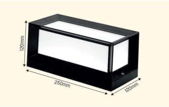Bahçe Aydınlatması Led Işık 25cm E27 Duylu Zita Ultra Bahçe Duvar Aplik Su Geçirmez
