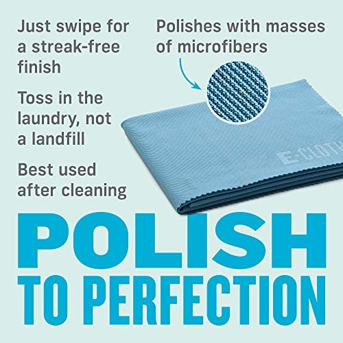 4'lü Paket Cam Parlatma Bezi, Sürdürülebilir Mikrofiber Temizleme Bezi Seti, Cam, Pencere ve Aynalar için Mükemmel Temizleyici, Yıkanabilir ve Tekrar Kullanılabilir, 100 Yıkama Sözü,