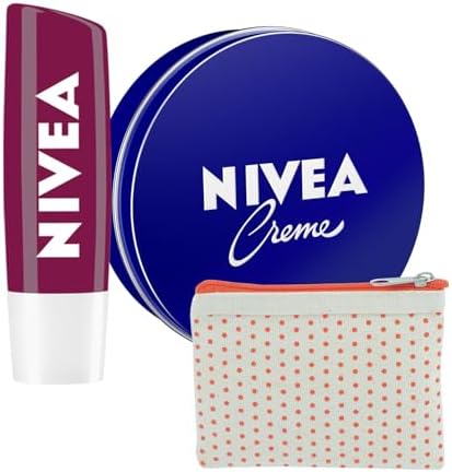Creme Nemlendirici 30ml ve Böğürtlen Dudak Bakım Kremi 4.8gr, Hafif Bordo Işıltı, Pürüzsüz Dudaklar