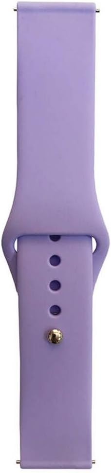 Alternative view of (4915) Lila Band Serisi 20mm Klasik Kordon Silikon Strap Kayış-Lila Galaxy 2 44mm ile uyumlu