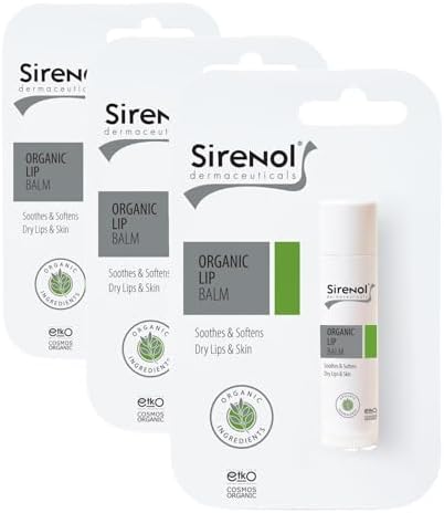 Sirenol Organik Dudak Balmı (3 paketi)