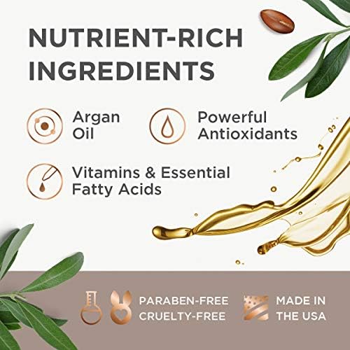 Argan 10'u 1 Arada Saç Bakımı ve Şekillendirici Sprey - Tüm Saç Tipleri için Çok Amaçlı Sprey Bırakın | ABD'de Üretilmiştir | Paraben İçermez | Zulüm İçermez (8 oz)