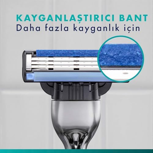 UEFA Champions League Special Edition Mach3 Erkekler İçin Tıraş Makinesi,3-Bıçaklı
