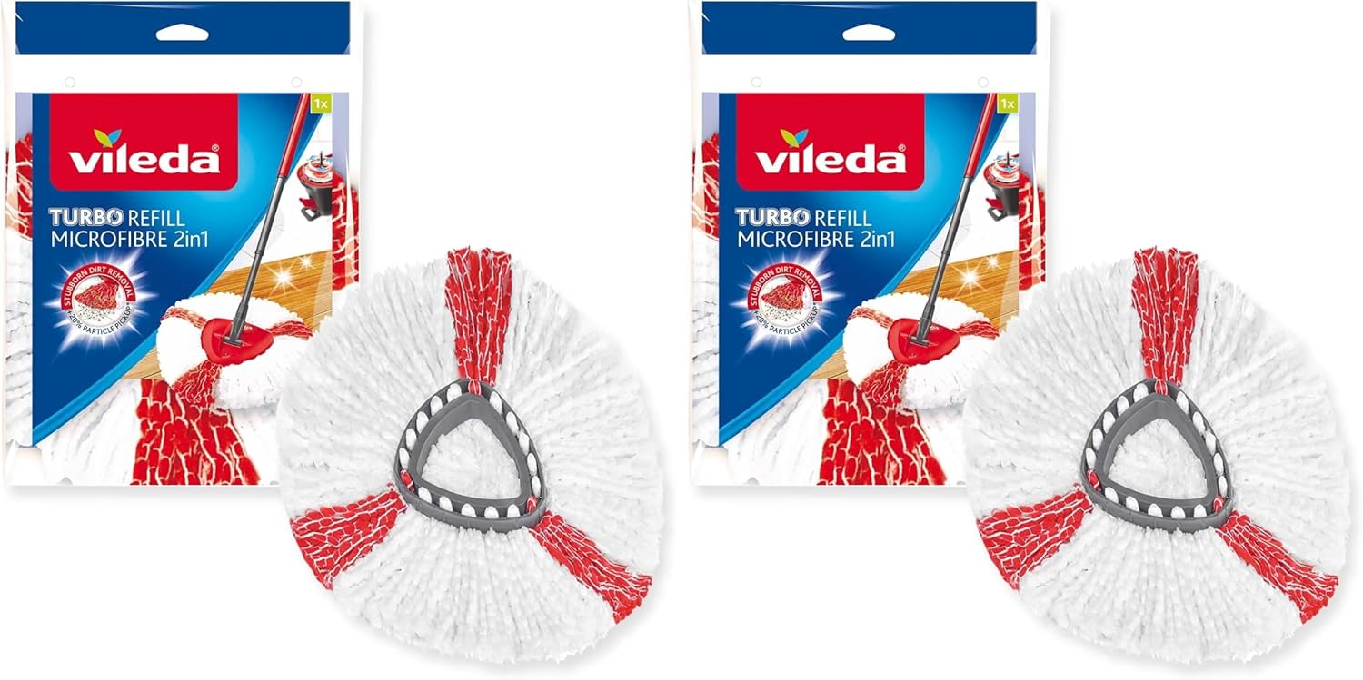 Turbo 2in1 Yedek Paspas, Üçgen Başlık, Yumuşak Mikrofiber, 1 Adet 2li paket
