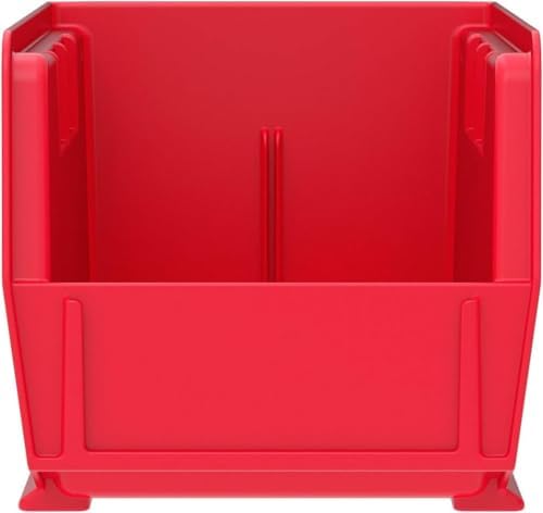 Alternative view of - 30230RED 30230 AkroBins asmak için plastik saklama kabı, istiflenebilir kap, 27,9 x 12,7 cm, kırmızı, 12 adet