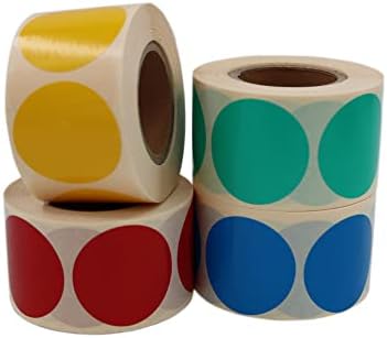 Alternative view of Kırmızı Renk Zemin Baskılı Kuşe Etiket 40mm Çapında 500 Adet 40mm Çapı (Kırmızı)