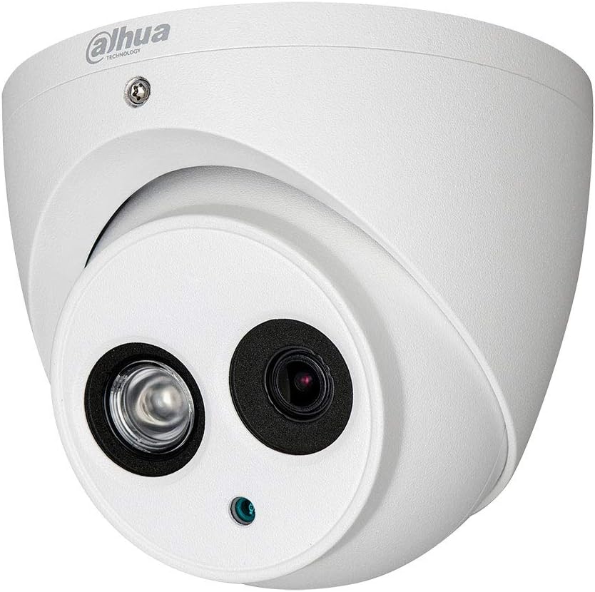 Technology HAC-HDW1200EM-0280B HDCVI kubbe kamera 4'ü 1 arada (2M, 1080P, IR 50m, 2,8mm, IP67) beyaz