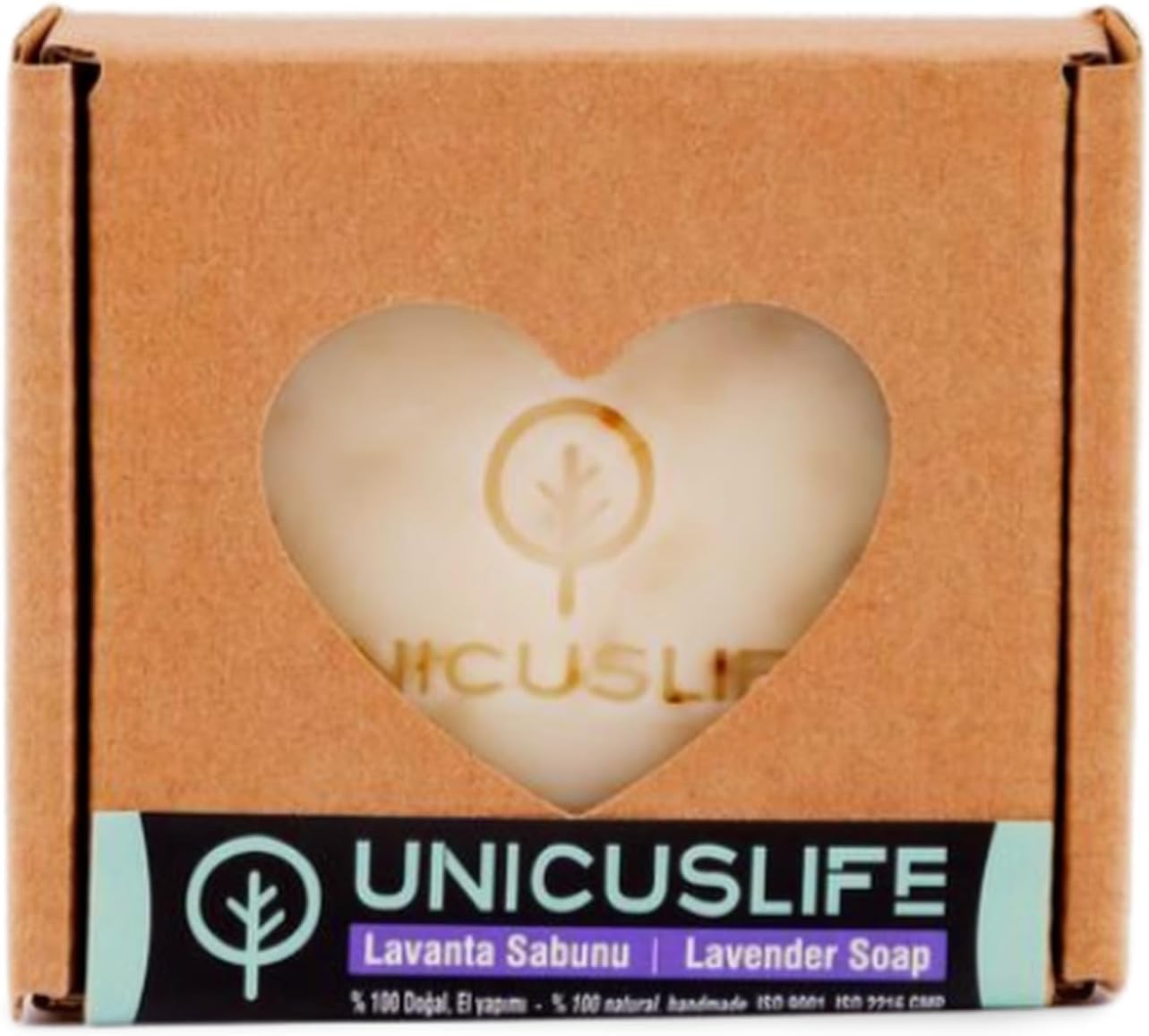 Alternative view of Unicuslife% 100 Saf Doğal Lavanta Sabunu Katkısız, Soğuk İşlem, El Yapımı (İçeriğinebak) 100 gr