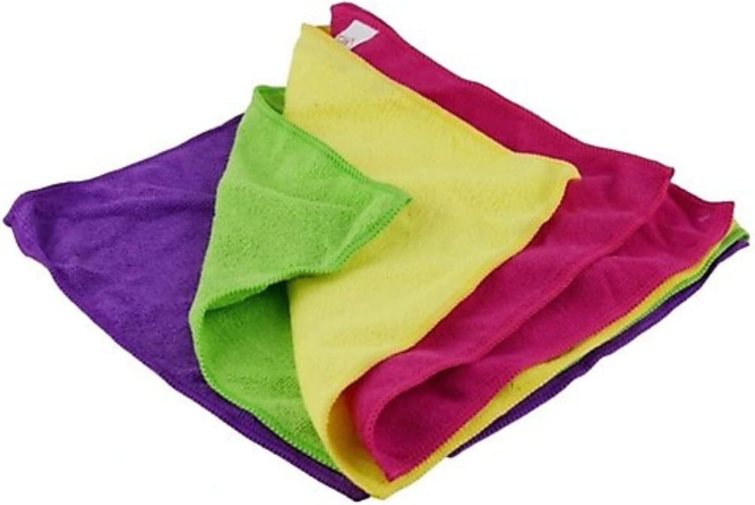 4’lü Paket Mutfak Bulaşık Bezleri, Bulaşıkları Temizlemek İçin Süper Emici Mikrofiber Temizlik Bezi, Mutfak, Banyo, Lavabo Eko Plus