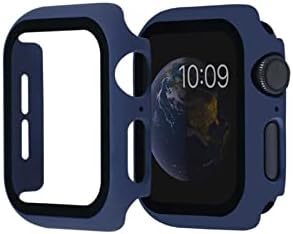 - 40mm ile Uyumlu Full Kasa Korumalı Ekran Koruyucu - Lacivert
