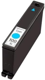 Alternative view of LEXMARK uyumlu 100XL (14N1093) Mavi Muadil Kartuş