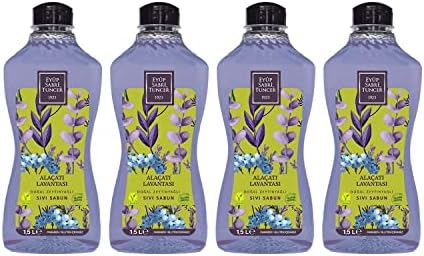 Alternative view of Alaçatı Lavantası Doğal Zeytinyağlı Sıvı Sabun 1,5 lt x 4
