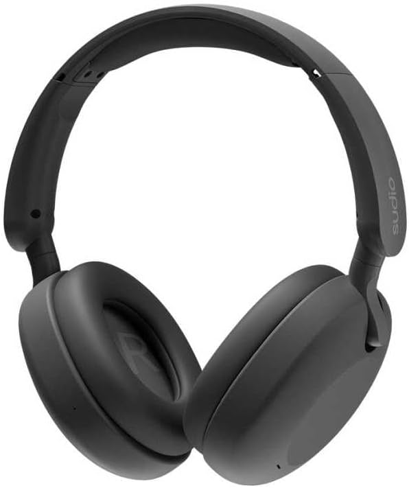 Alternative view of K2 Kablosuz Bluetooth 5.3 Kulak Üstü Kulaklık, Hybrid ANC, IPX7 Suya Dayanıklı, USB-C ve Kablosuz Şarj, Mikrofon, 60 Saat Çalma Süresi (Siyah)