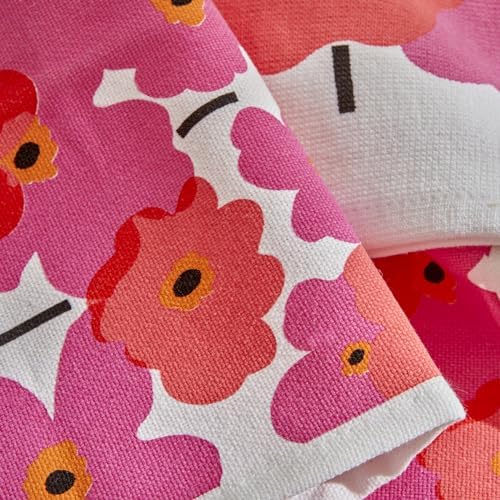 Roxie %100 Pamuk 2 Parça Mutfak Havlusu Pink