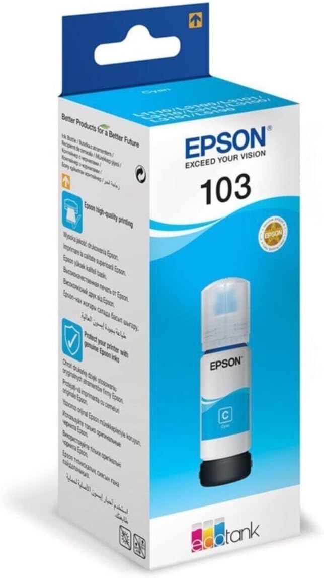 EPSON 103-c13t00s24a Mavi Orjinal Mürekkep