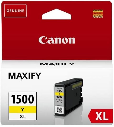 Alternative view of PGI-1500XL Y Yüksek Kapasiteli Orijinal Sarı Mürekkep Kartuşu 9195B001