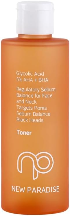 New Paradise Gözenek Sıkılaştırıcı Siyah Nokta Karşıtı Sebum Dengeleyici Akne Karşıtı Tonik 200 ml