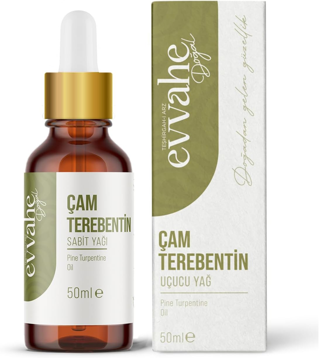 Doğal Çam, Terebentin, Yağı, 50, ml