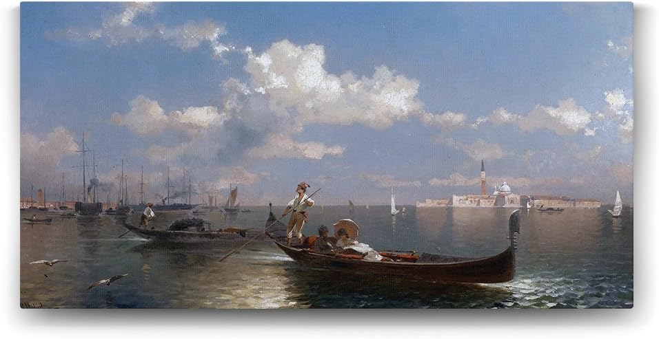 Alternative view of Unterberger - Venecia Tablosu - 100x50cm