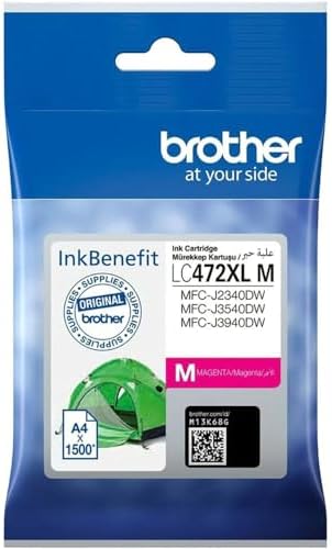 LC472XLM Magenta Kırmızı 1.500 Sayfa Kartuş MFC-J2340-J3540-J3940